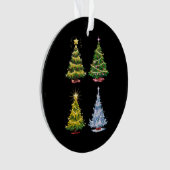Arbre de Noël vert Fêtes de fin d'année Hiver (devant)