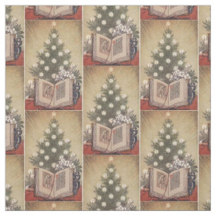 Arbre de Noël Vintage religieux tissu de vacances