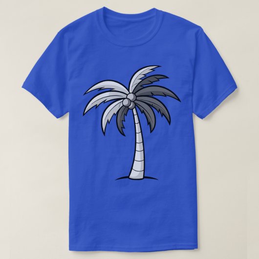 Arbre de noix de coco TShirt 6 (Design devant)