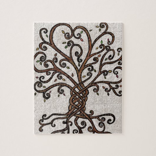 Arbre de puzzle de la vie (Vertical)