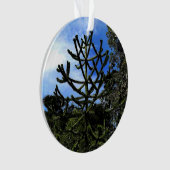 Arbre de puzzle de singe #1 ornement (devant)