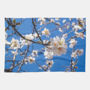 Arbre de serviette de main de fleurs