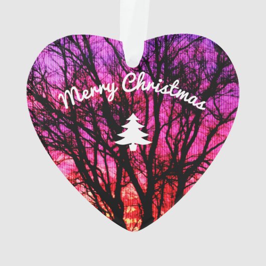 Arbre de soleil d'hiver - Arbre de Noël (dos)