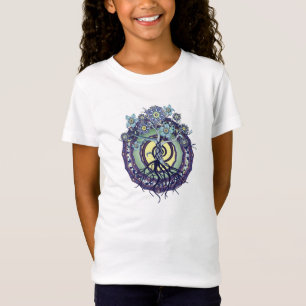 Arbre de T-shirt de filles de mandala