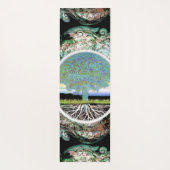 Arbre de tapis de yoga de la vie (Dos)