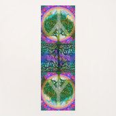 Arbre de tapis de yoga de Namaste de symbole de (Devant)