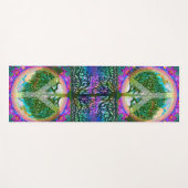 Arbre de tapis de yoga de Namaste de symbole de (Devant (Horizontal))