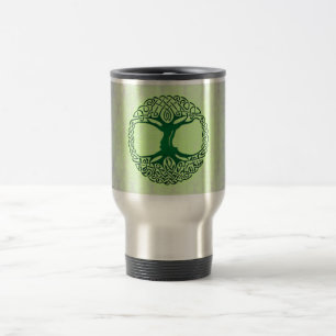 Arbre de tasse de voyage de la vie