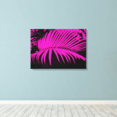 Arbre de toile hawaii de fronde de palme (Insitu (Plancher de Bois))