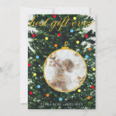 Arbre de vacances et Faire-part de naissance d'orn (Devant)