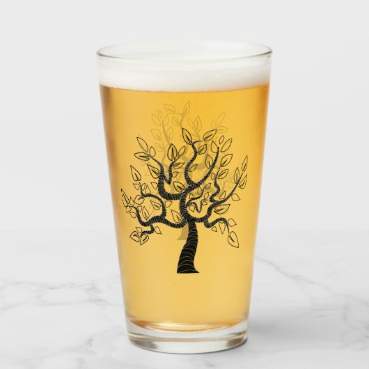 Arbre de verre à vie (Devant (rempli))