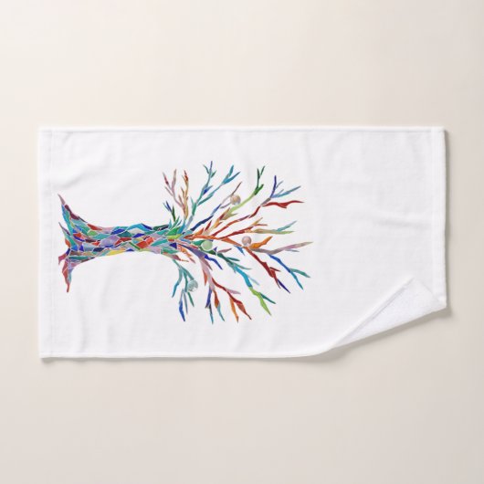 Arbre de vie  (Serviette à main)