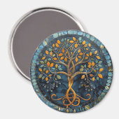 Arbre de vie aimant celtique (Recto/Verso)