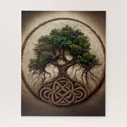 Arbre de vie Artwork Jigsaw Puzzle (Vertical)