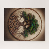 Arbre de vie Artwork Jigsaw Puzzle (Horizontal)