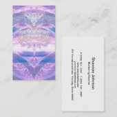 Arbre de vie avec Carte de visite de coeur (Devant / Derrière)