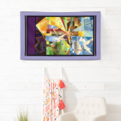 Arbre de vie Bannière Jésus (En situation)