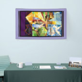 Arbre de vie Bannière Jésus (Salon professionnel)