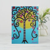 ARBRE DE VIE BAR MITZVAH INVITATION (Debout devant)