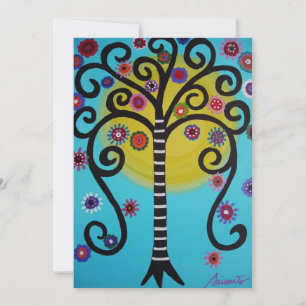 ARBRE DE VIE BAR MITZVAH INVITATION