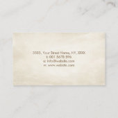 Arbre de vie - Carte de visite d'infini (Dos)