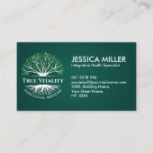 Arbre de vie - Carte de visite en médecine fonctio (Devant)