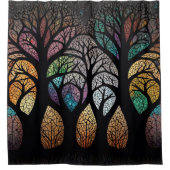 Arbre de vie Douche rideau (Devant)