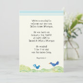 Arbre de vie, Faire-part de naissance Whimsical Bo (Debout devant)