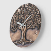 Arbre de vie grande horloge (Angle)