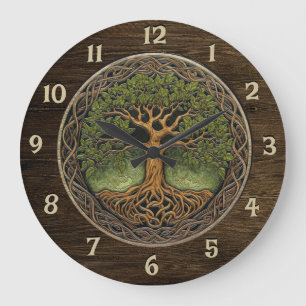 Arbre de vie grande horloge