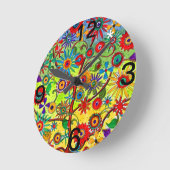 Arbre de vie horloge murale (Angle)