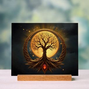 Arbre de Vie – Illumination au Clair de Lune