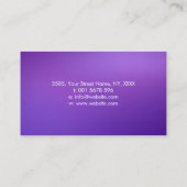 Arbre de vie - Infinity Spiral Carte de visite (Dos)