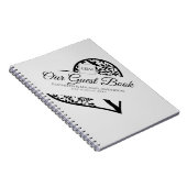 Arbre de vie Livre d'invité Mariage funérailles co (Côté Droit)