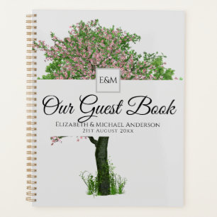 Arbre de vie Livre d'invité Mariage ou mémorial Au