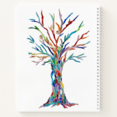 Arbre de vie personnalisé Carnet spiral (Dos)