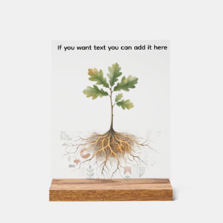 Arbre de Vie Racines et Cœur Personnalisé