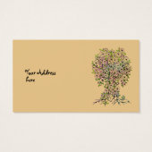 Arbre De Vie - Spirales Fruits Feuille 1 (Dos)