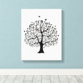 Arbre de vie toile étirée Impression (Insitu (Plancher de Bois))