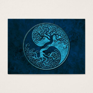 Arbre de Yin Yang de pierre bleue