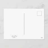 Arbre d'érable rouge de chute - carte postale (Dos)