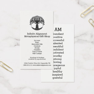Arbre des affirmations positives de la vie JE SUIS