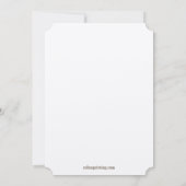 Arbre des coeurs Invitations de mariage (Dos)