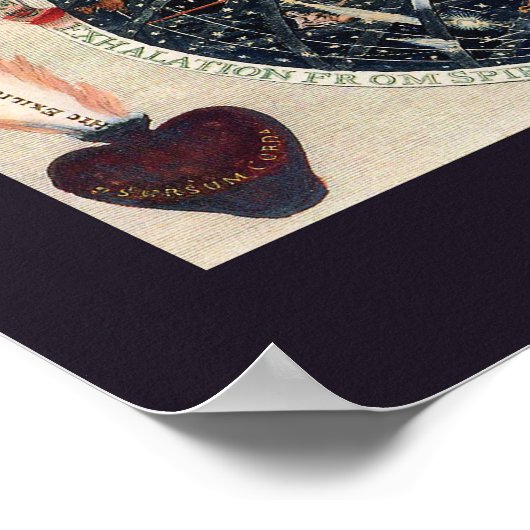 "Arbre des Cosmos" Poster Jacob Böhme (Coin)