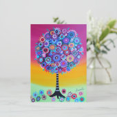 Arbre des invitations de bat mitzvah de barre de (Debout devant)