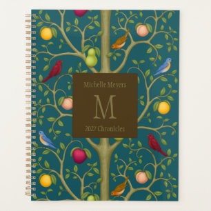Arbre des trésors vivants Monogrammé 21,59 x 27,94