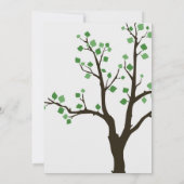 Arbre Design Baby Shower Invitations (Dos)