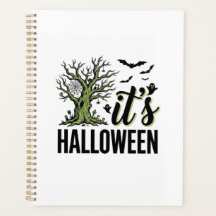 Arbre d'Halloween C'est Halloween Vintage Épouvant