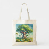 Arbre du baobab et Sac fourre-tout de devis (Dos)