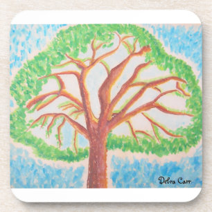 Arbre du dessous de verre de liège-vivant